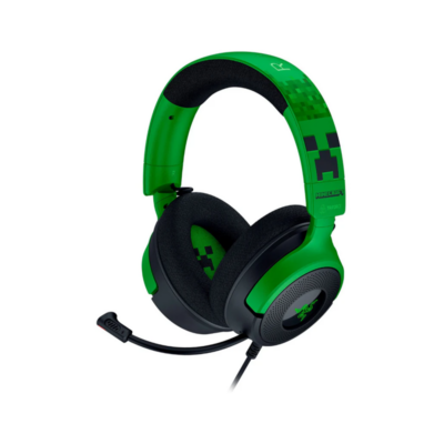 At Home Razer Headset Kraken V4 X 7.1 USB-A 1.8m RGB Minecraft Ed