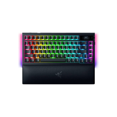 At Home Razer Keyboard mechanical BlackWidow V4 Pro 75% 81key Mechanical Switches Gen-3 USB-A/WL/BT EN RGB