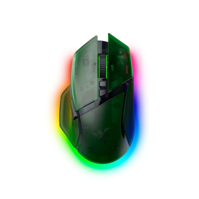 At Home Razer Mouse Basilisk V3 Pro 35K RGB USB-A/WL/BT Phantom Green Ed.
