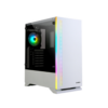 Zalman S5 White Mid-Tower PC Case White