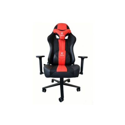 Vertex HellRunner Gaming Chair Black/Red PU