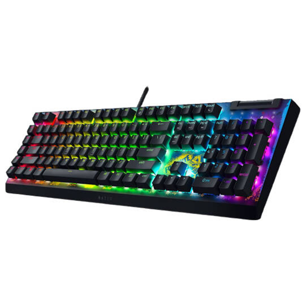 Razer Keyboard mechanical BlackWidow V4 X 110key Yellow Switch USB-A EN RGB Fortnite Ed Razer Keyboard mechanical BlackWidow V4 X 110key Yellow Switch USB-A EN RGB Fortnite Ed - Image 2