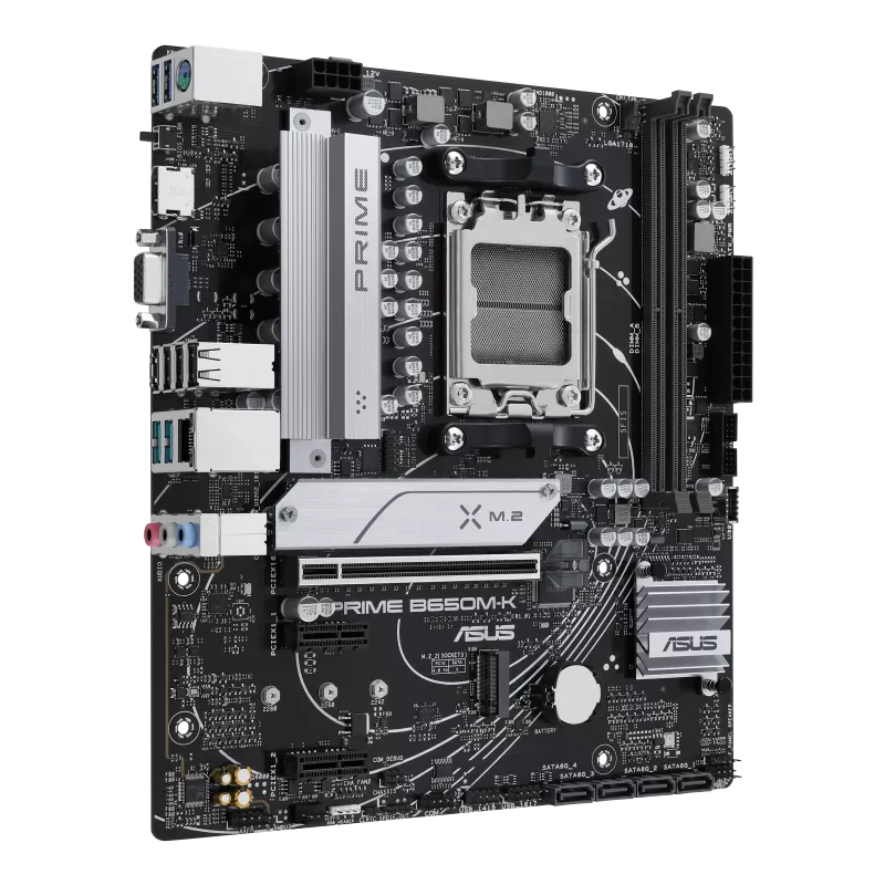 ASUS PRIME B650M-K AMD B650 AM5 mATX 2x DDR5 ASUS PRIME B650M-K AMD B650 AM5 mATX 2x DDR5 - Image 3