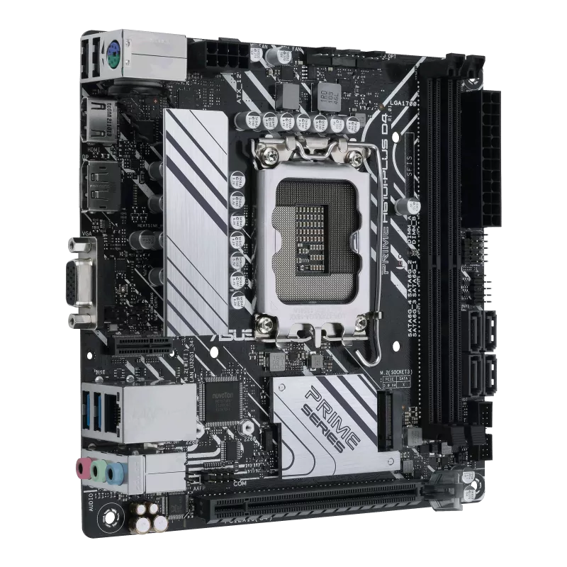 ASUS PRIME H610I-PLUS D4-CSM Intel H610 LGA1700 Mini-ITX 2x DDR4 ASUS PRIME H610I-PLUS D4-CSM Intel H610 LGA1700 Mini-ITX 2x DDR4 - Image 3