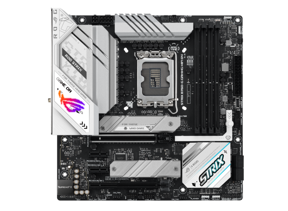 ASUS ROG Strix B760-G Gaming WiFi D4 Intel B760 LGA1700 mATX 4x DDR4 ASUS ROG Strix B760-G Gaming WiFi D4 Intel B760 LGA1700 mATX 4x DDR4 - Image 2