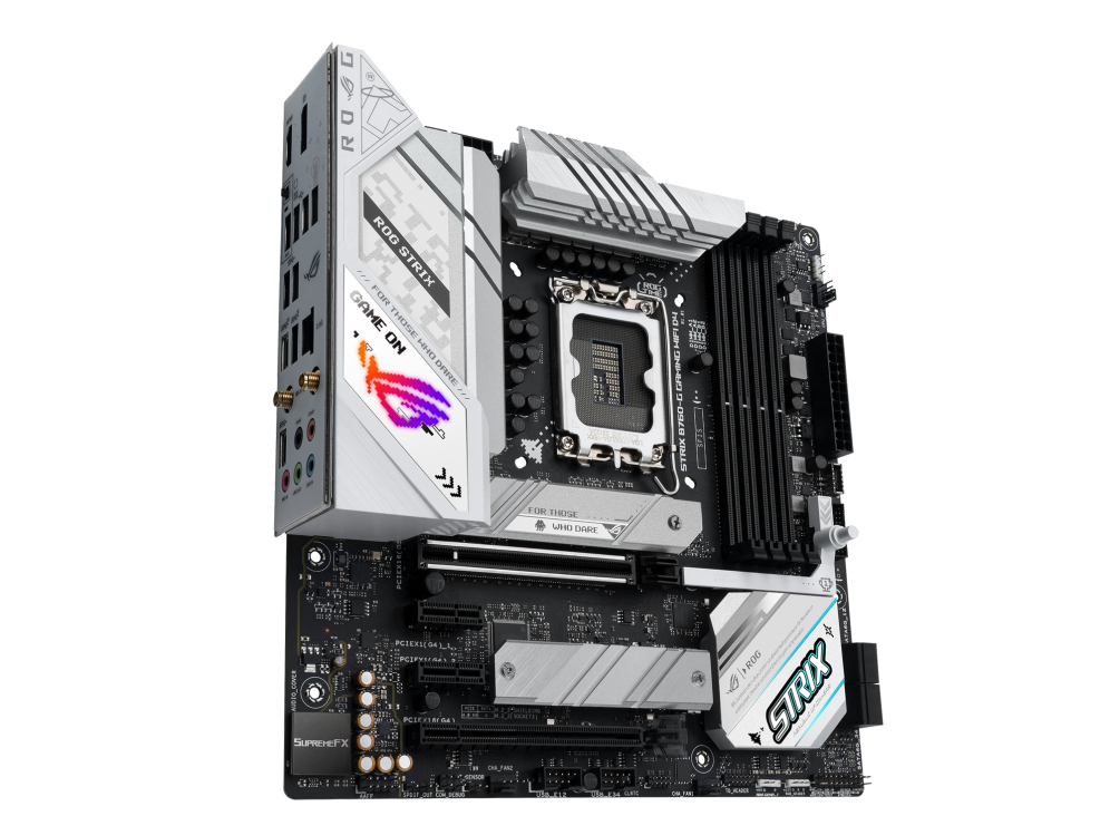 ASUS ROG Strix B760-G Gaming WiFi D4 Intel B760 LGA1700 mATX 4x DDR4 ASUS ROG Strix B760-G Gaming WiFi D4 Intel B760 LGA1700 mATX 4x DDR4 - Image 4