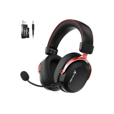 Attack Shark Headset L30 Pro 7.1 WL/BT/mini-jack black/red