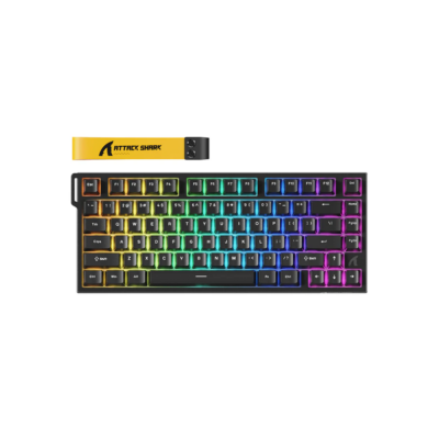 Attack Shark Keyboard magnetic R82 HE 8KHz 82key Hall Effect Magnetic Switch USB-A EN RGB black