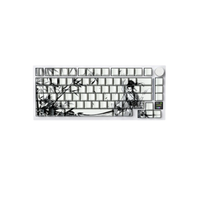 Attack Shark Keyboard mechanical X820 Ultra 1KHz 80key Mechanical Switch USB-A/WL/BT EN RGB black warrior
