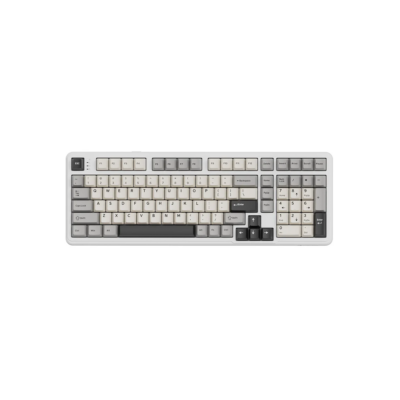 Attack Shark Keyboard mechanical X98 1KHz 102key Mechanical Switch USB-A/WL/BT EN RGB starlight white