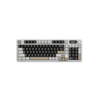 Attack Shark Keyboard mechanical X98 PRO 1KHz 99key Mechanical Switch USB-A/WL/BT EN RGB cheese white