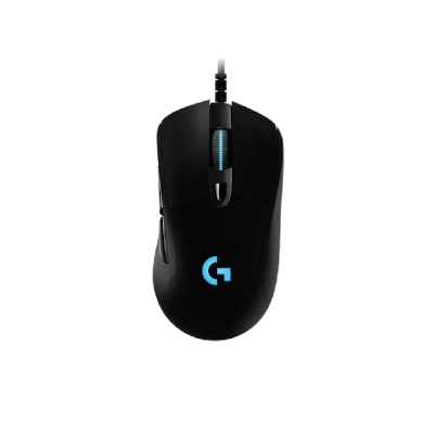 Logitech G403 Hero 25K Gaming Mouse Lightsync RGB Lightweight 87G+10G optional Braided Cable 25 600 DPI Rubber