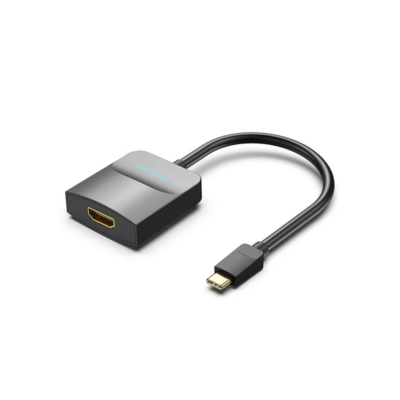Vention TDCBB 4K/30Hz USB Type-C to HDMI Adapter 0.15m Black